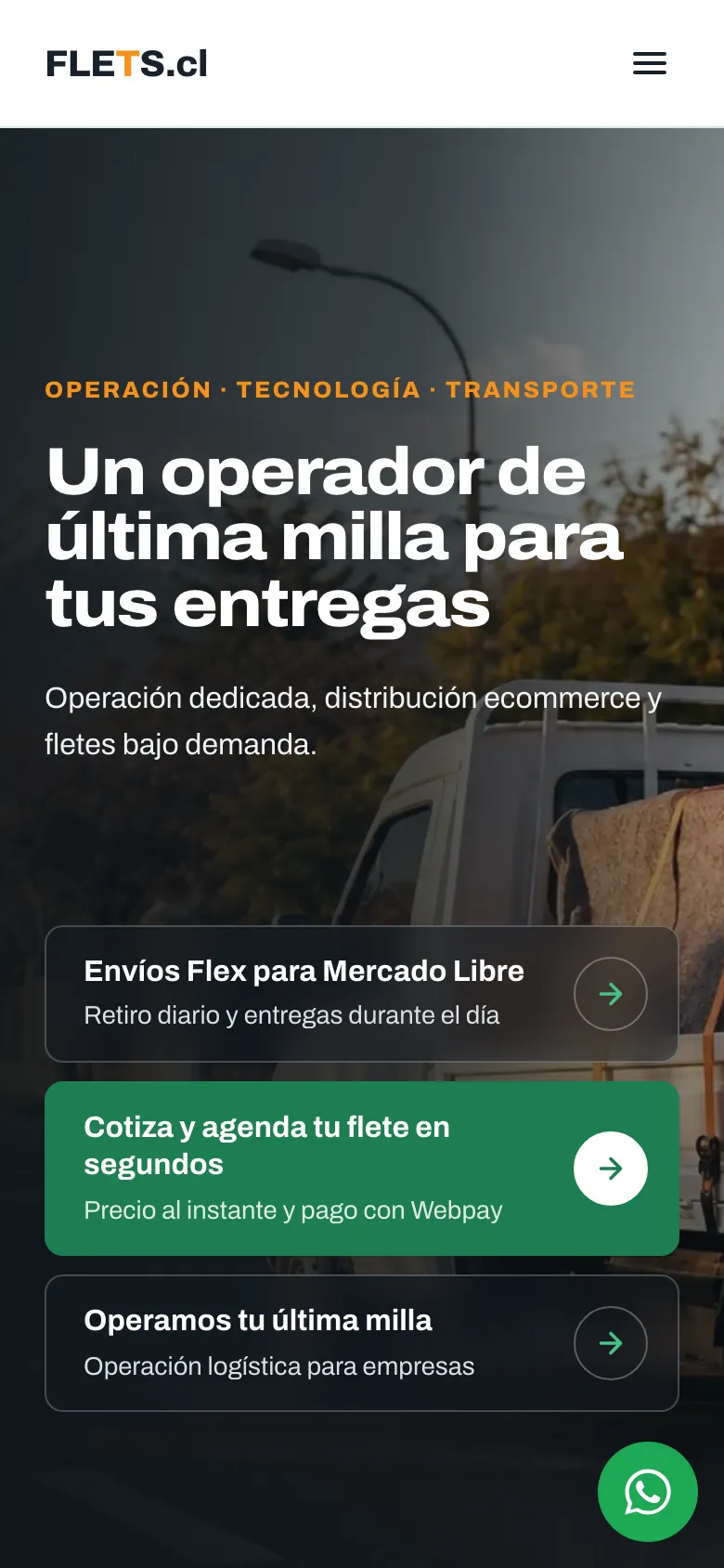 Portada de Flets en el teléfono, versión 2026